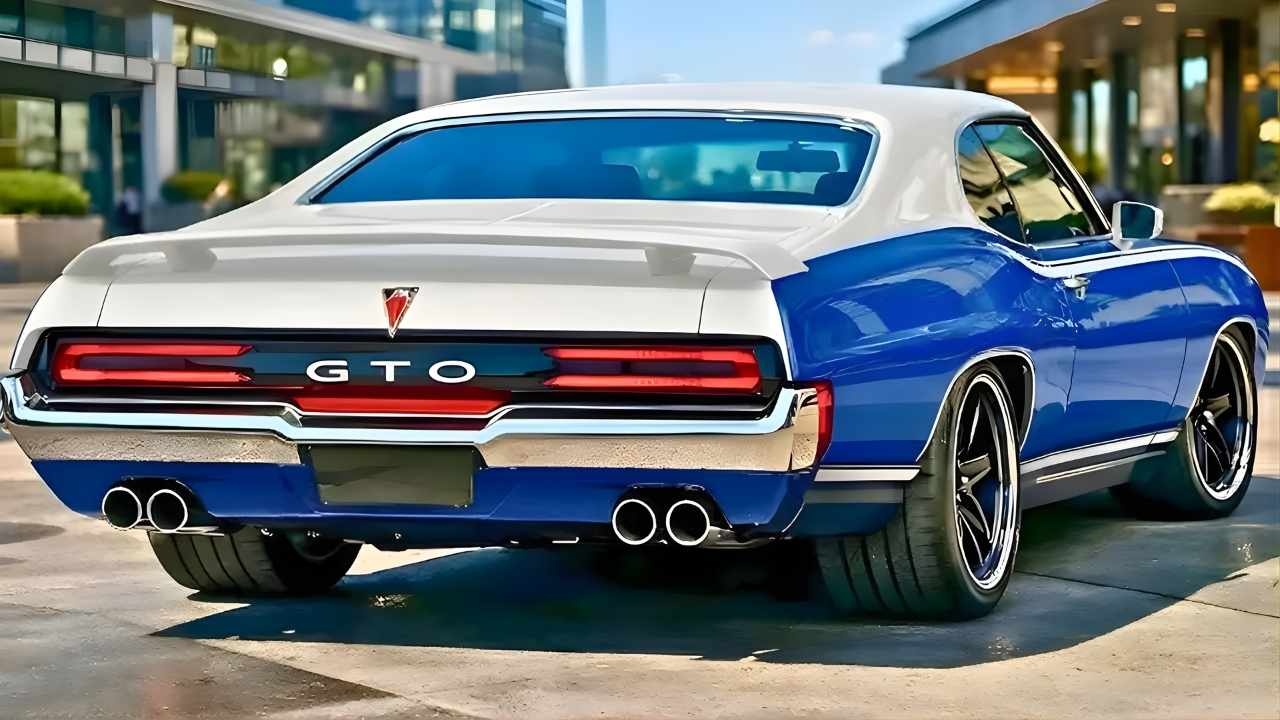 2026 Pontiac GTO Returns With V8 Power, Aggressive Styling and Modern Muscle Car Performance