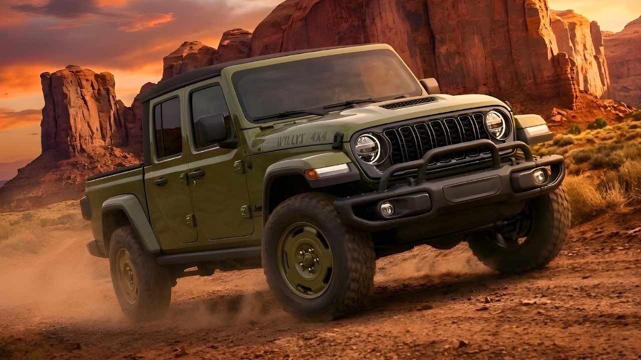 Jeep 2026 Gladiator Launches with Advanced Infotainment & Open-Top Freedom for Every Adventure